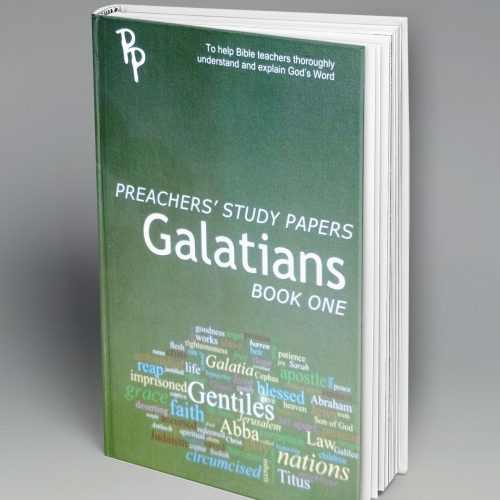 Preachers' Study Papers-Galatians, Book1